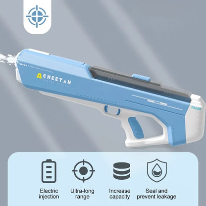Electric Water Gun High-Tech Automatic Large Capacity High Pressure Water Gun Toy