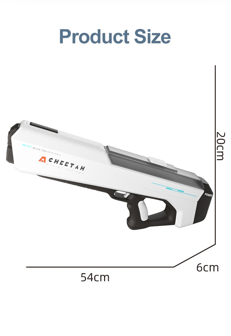 Electric Water Gun High-Tech Automatic Large Capacity High Pressure Water Gun Toy